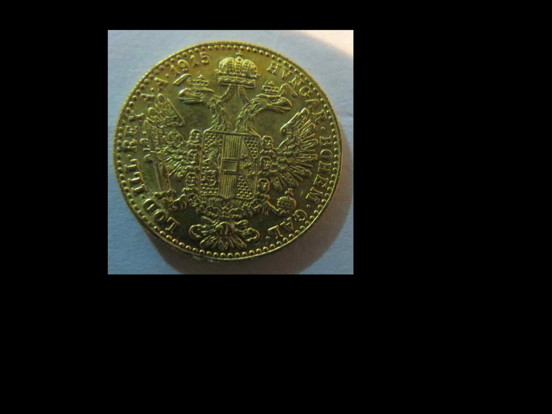  Österreich 1 Dukat Gold 1915 Franz Joseph I. offizielle Neuprägung der Münze Österreich   