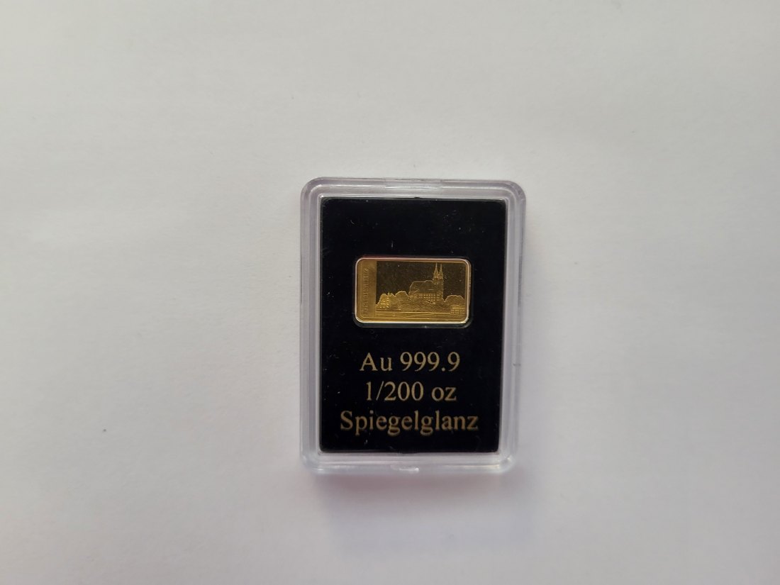  Goldbarren 1/200 Oz Pöstlingberg Österreich Spittalgold9800 (5527   