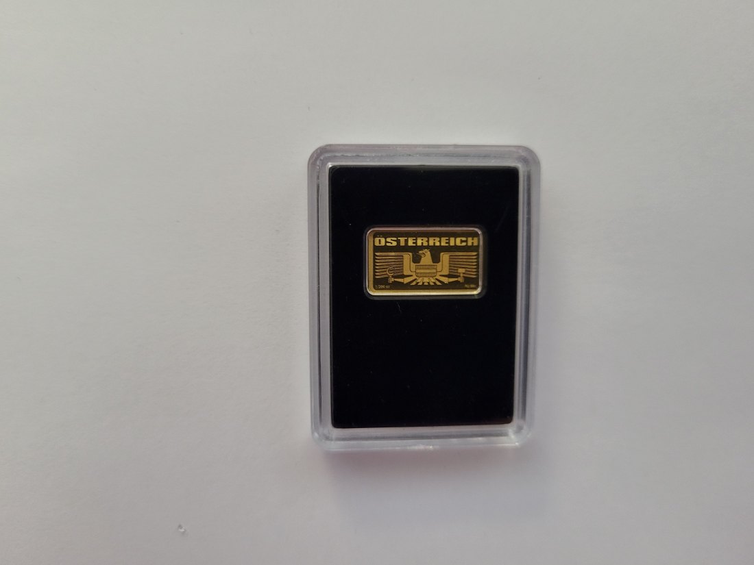  Goldbarren 1/200 Oz Pöstlingberg Österreich Spittalgold9800 (5527   