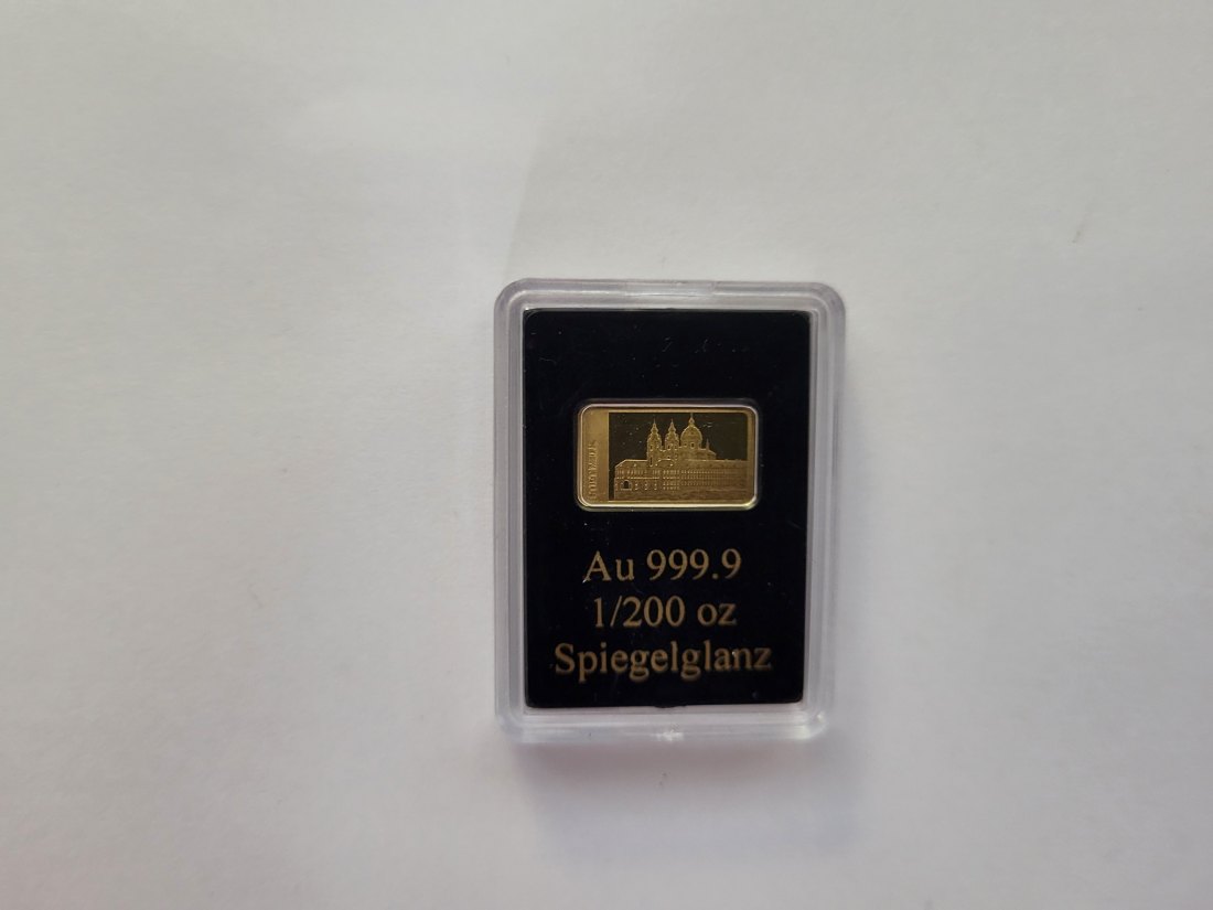  Goldbarren 1/200 Oz Stift Melk Österreich Spittalgold9800 (5527   