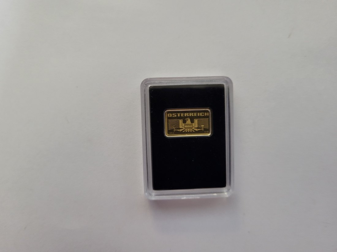  Goldbarren 1/200 Oz Stift Melk Österreich Spittalgold9800 (5527   