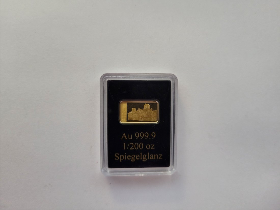  Goldbarren 1/200 Oz Schloss Esterhazy Österreich Spittalgold9800 (5527   