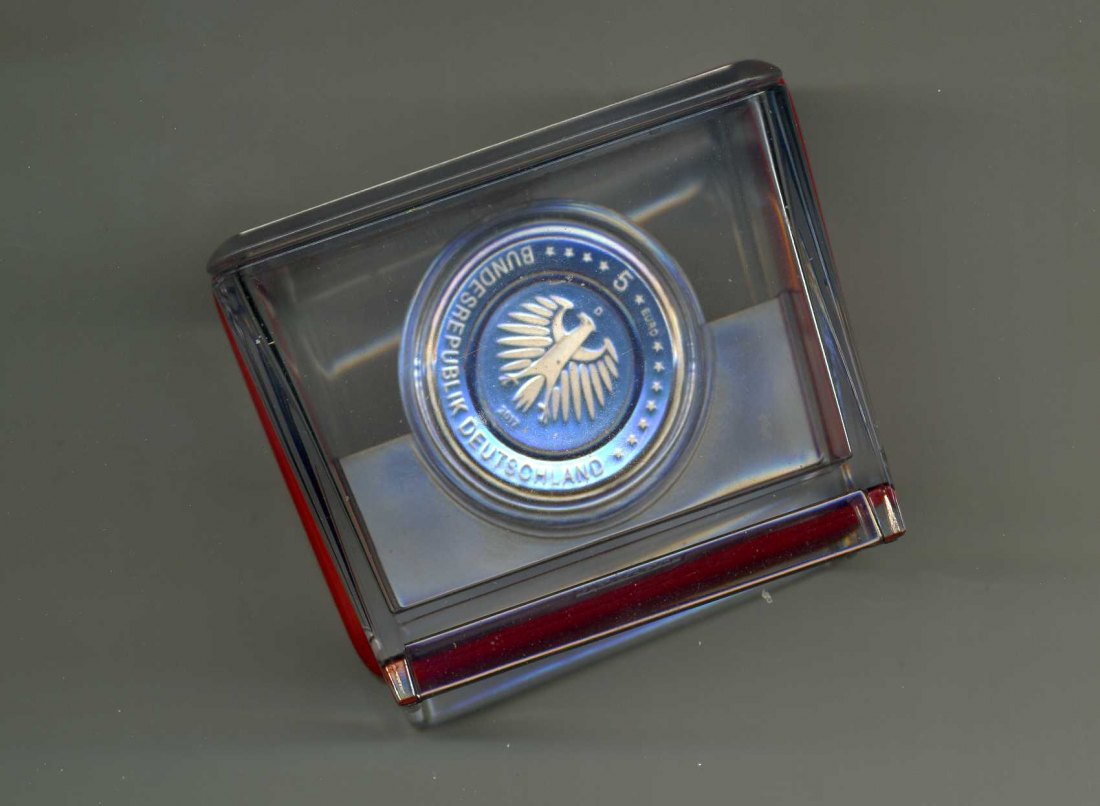  5 Euro 2017 D Tropische Zone PP in Original Box   