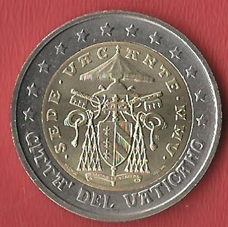  2 Euro Sede Vacante 2005 Koblenzer Muenzen Studio Münzankauf Koblenz Frank Maurer AL451   