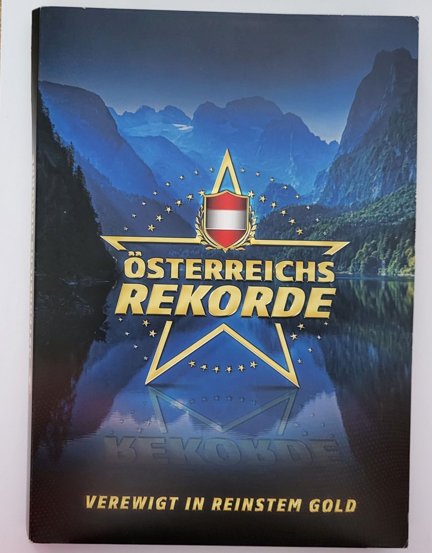  Goldmünzen 1/200 Oz 10 Stk. Österreichs Rekorde Österreich Spittalgold9800 (5527   