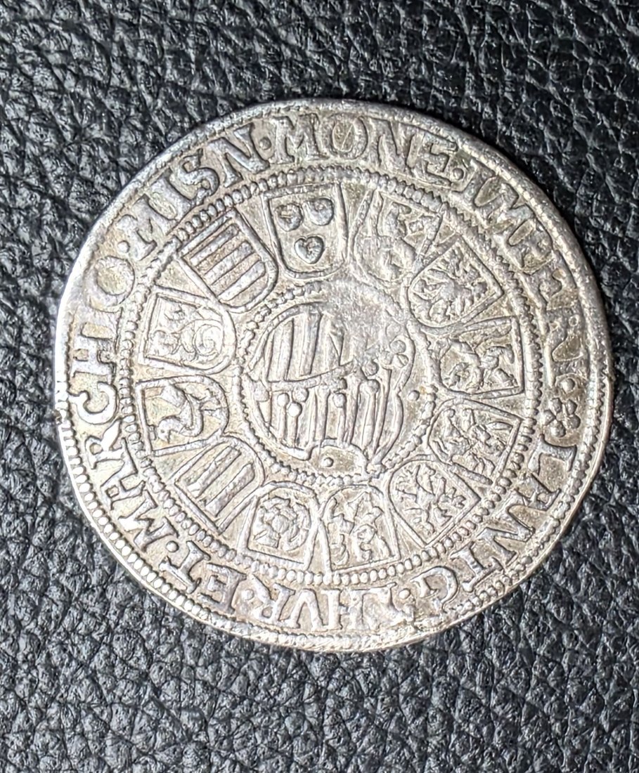  1/2 Taler 1589 Sachsen Coburg Saalfeld Johann Casimir und Johann Ernst 1572-1633   