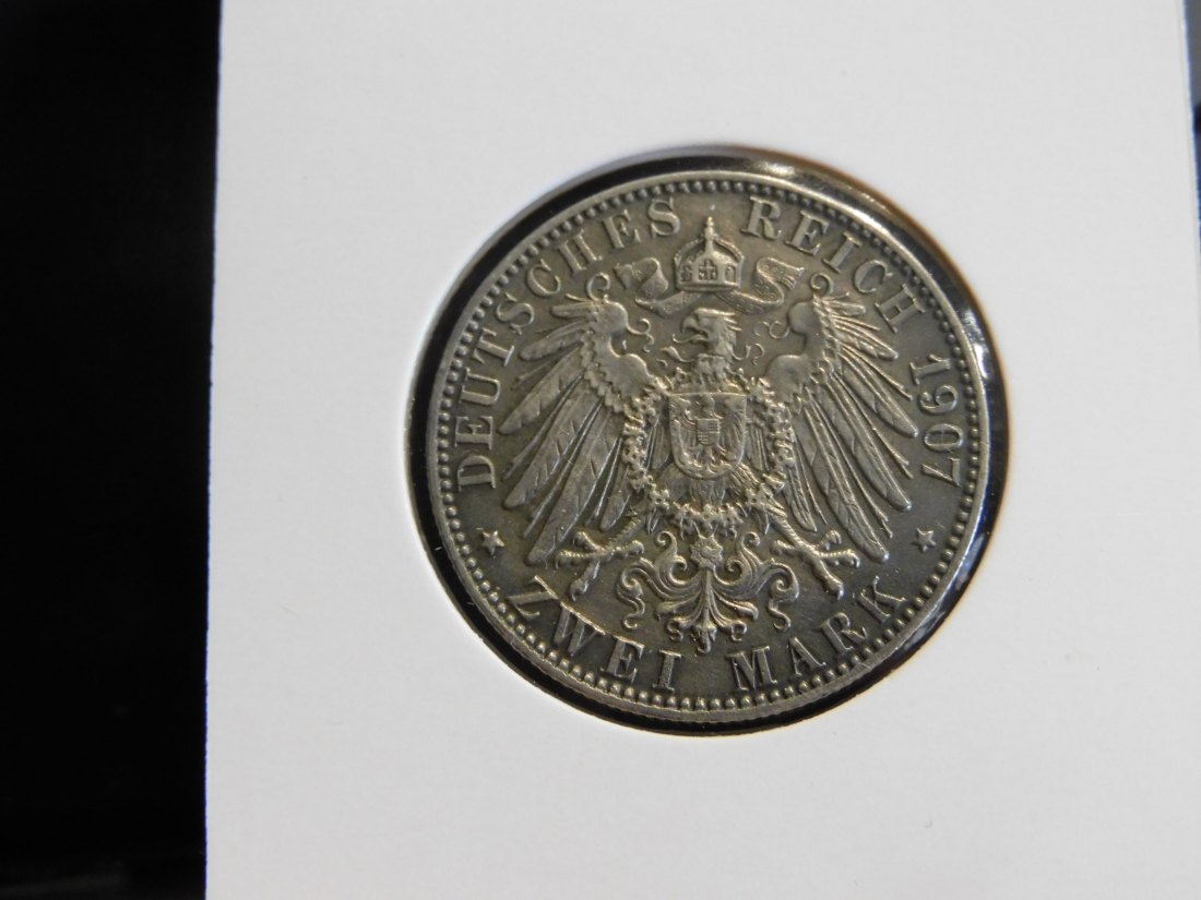  GERMANY 2 MARK 1907.GRADE-PLEASE SEE PHOTOS.   