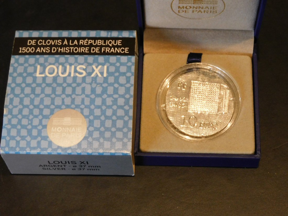  FRANCE 10 EURO 2013 LOUIS XI.GRADE-PLEASE SEE PHOTOS.   