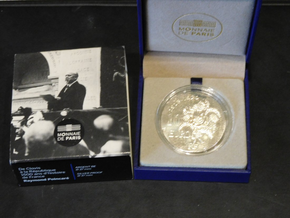  FRANCE 10 EURO 2015 POINCARE.GRADE-PLEASE SEE PHOTOS.   