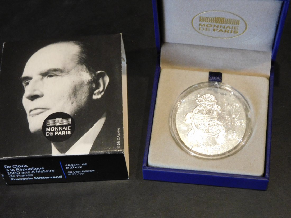  FRANCE 10 EURO 2015 MITTERRAND.GRADE-PLEASE SEE PHOTOS.   