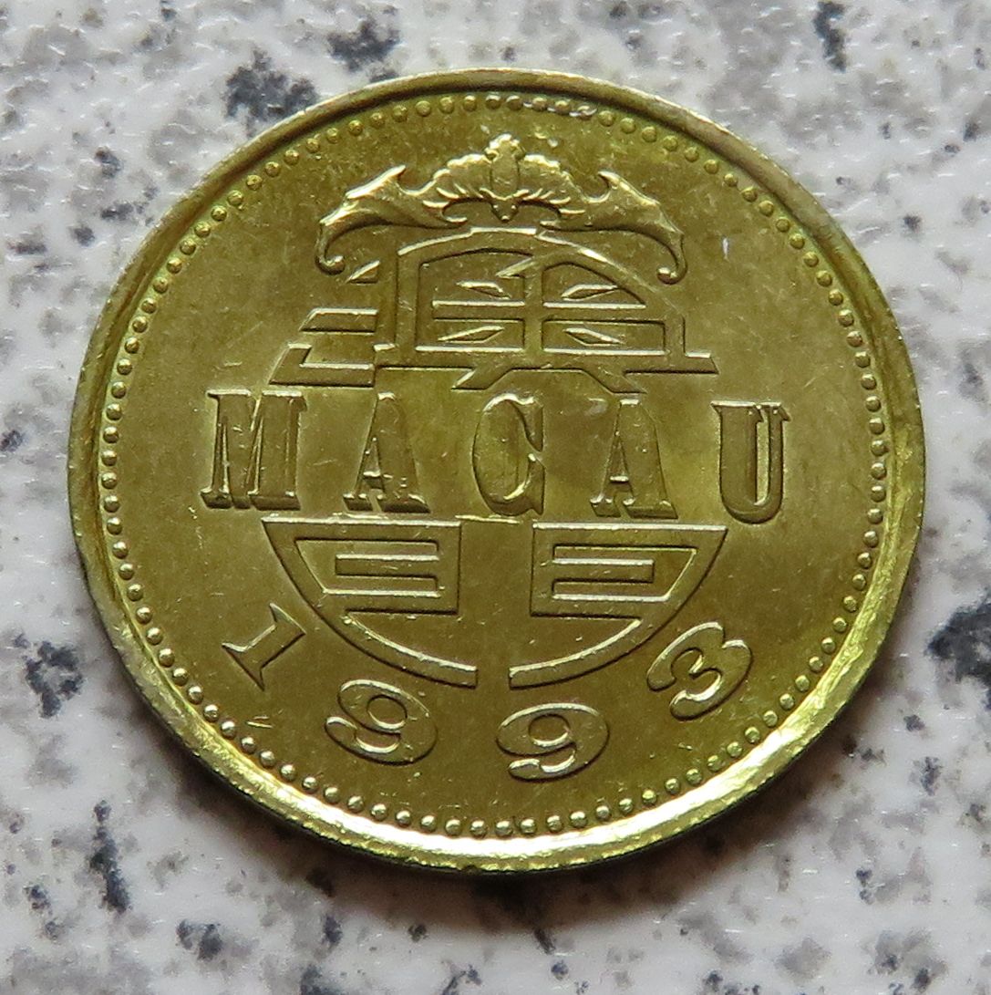  Macau 10 Avos 1993   