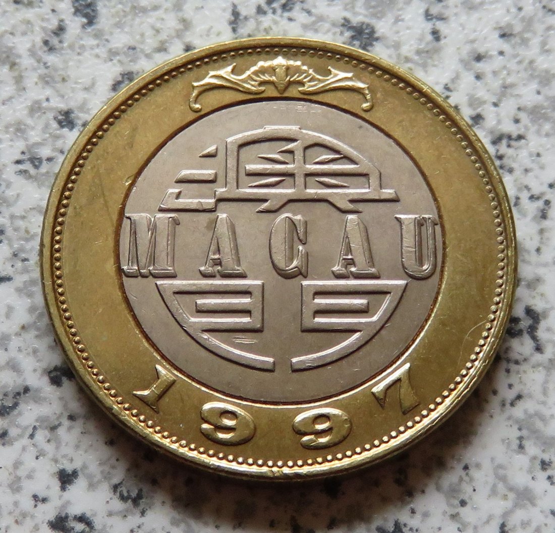  Macau 10 Patacas 1997   