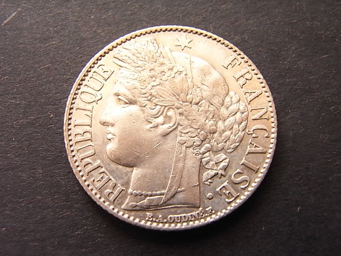  Frankreich 1 Franc 1894 vzgl   