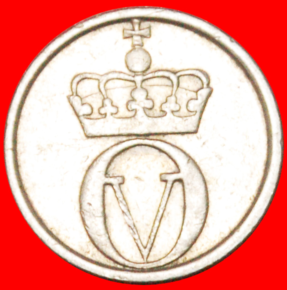  Ⰶ BEE (1958-1973): NORWAY ★ 10 ORE 1962 DIE I! OLAV V (1957-1991)★LOW START ★ NO RESERVE!   