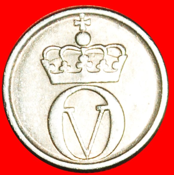  Ⰶ BEE (1958-1973): NORWAY ★ 10 ORE 1967 DIE I! OLAV V (1957-1991)★LOW START ★ NO RESERVE!   