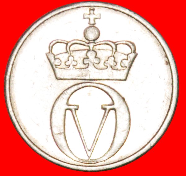  Ⰶ BEE (1958-1973): NORWAY ★ 10 ORE 1971 DIE II! OLAV V (1957-1991)★LOW START ★ NO RESERVE!   