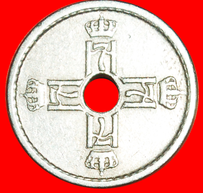  Ⰶ ROSES: NORWAY ★ 25 ORE 1939! HAAKON VII (1905-1957)★LOW START ★ NO RESERVE!   