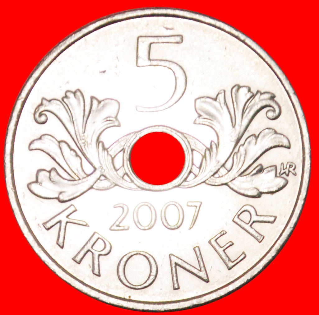Ⰶ ORDER OF ST OLAF (1998-2017): NORWAY★5 CROWNS 2007 DIE B! HARALD V (1991-)★LOW START ★ NO RESERVE!