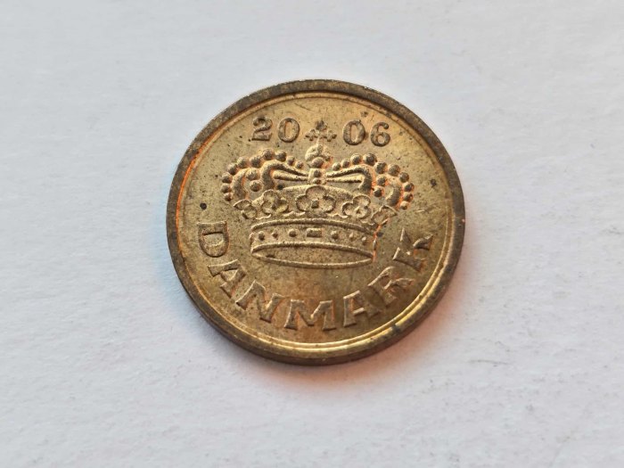  Dänemark 25 Öre 2006 VZ   