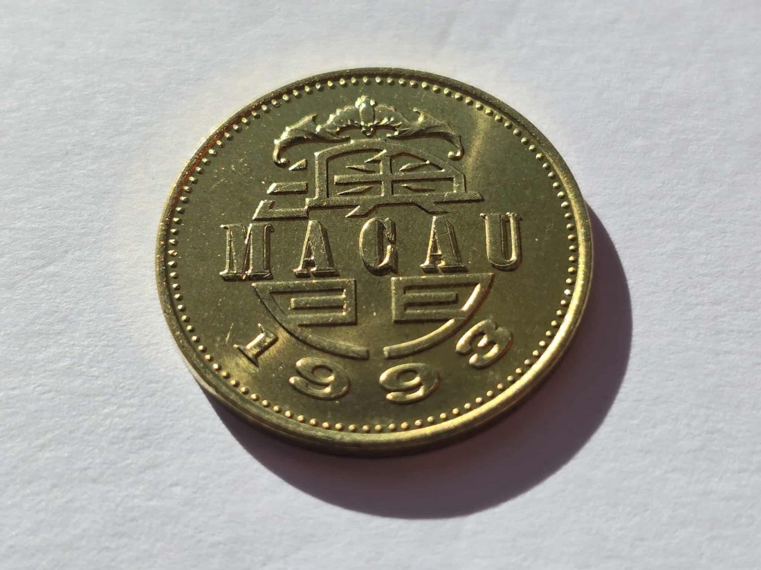  Macau 50 Avos 1993 STG   