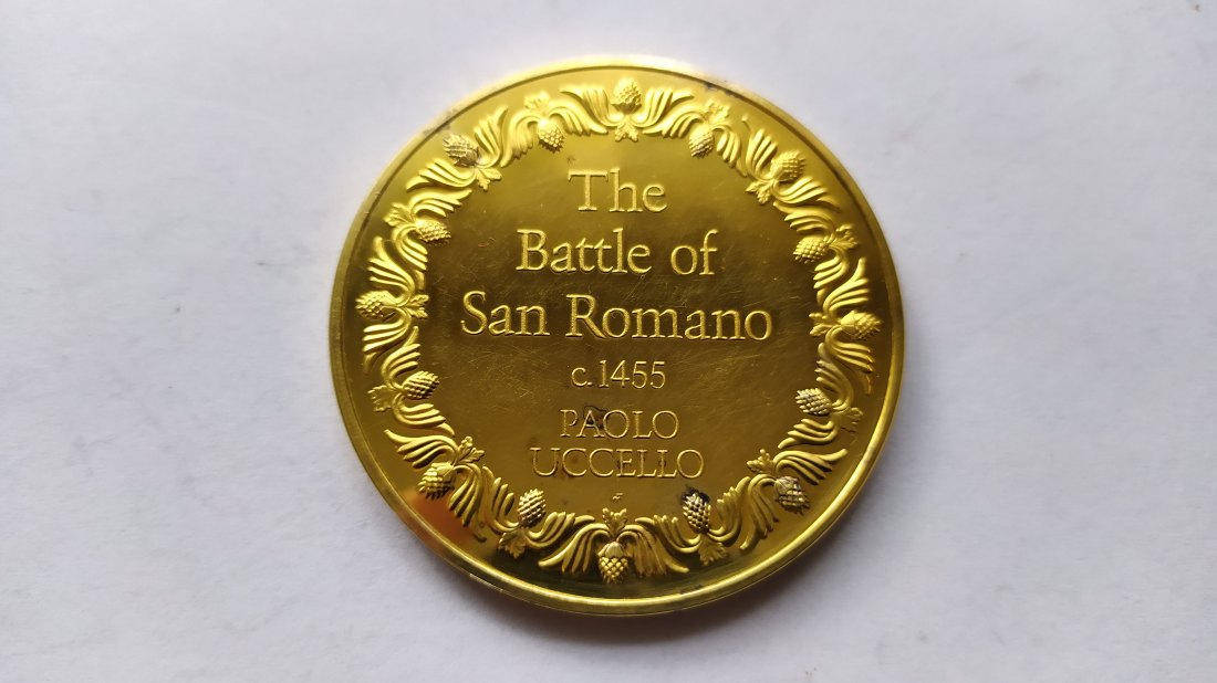 The Battle of San Romano-Proof Medal
