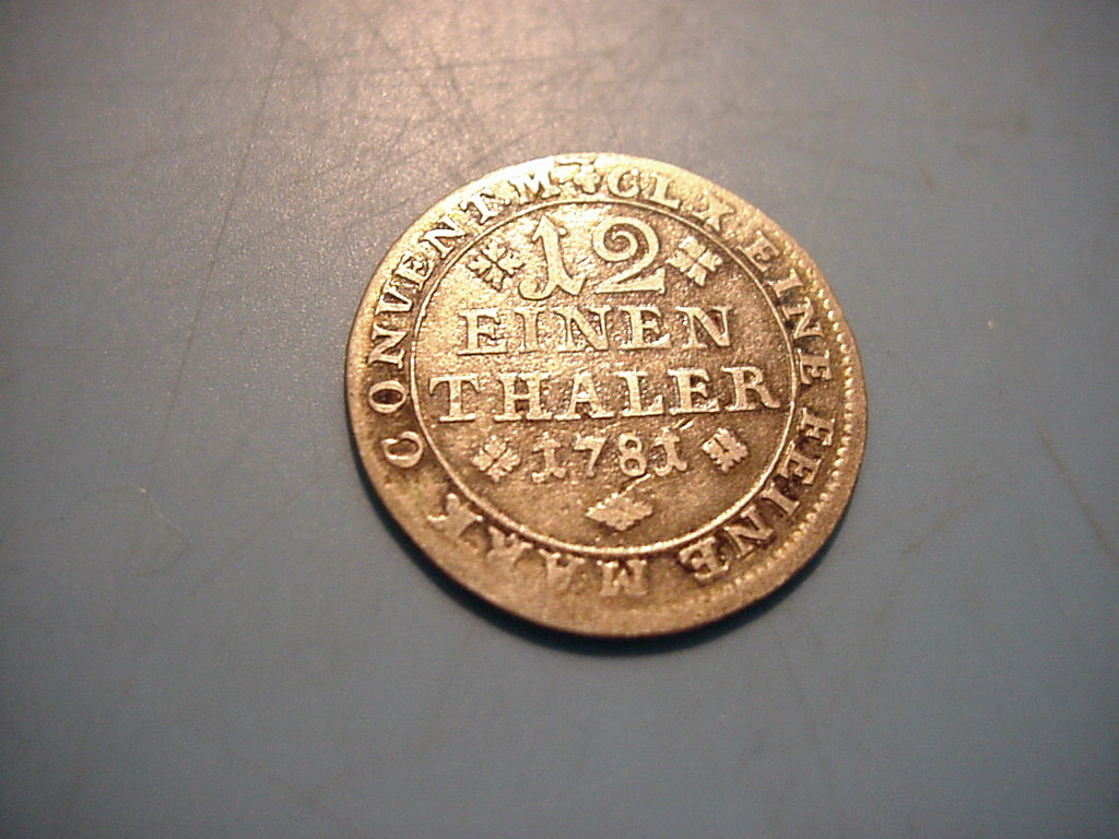  Altdeutschland 1/12 Thaler 1781   