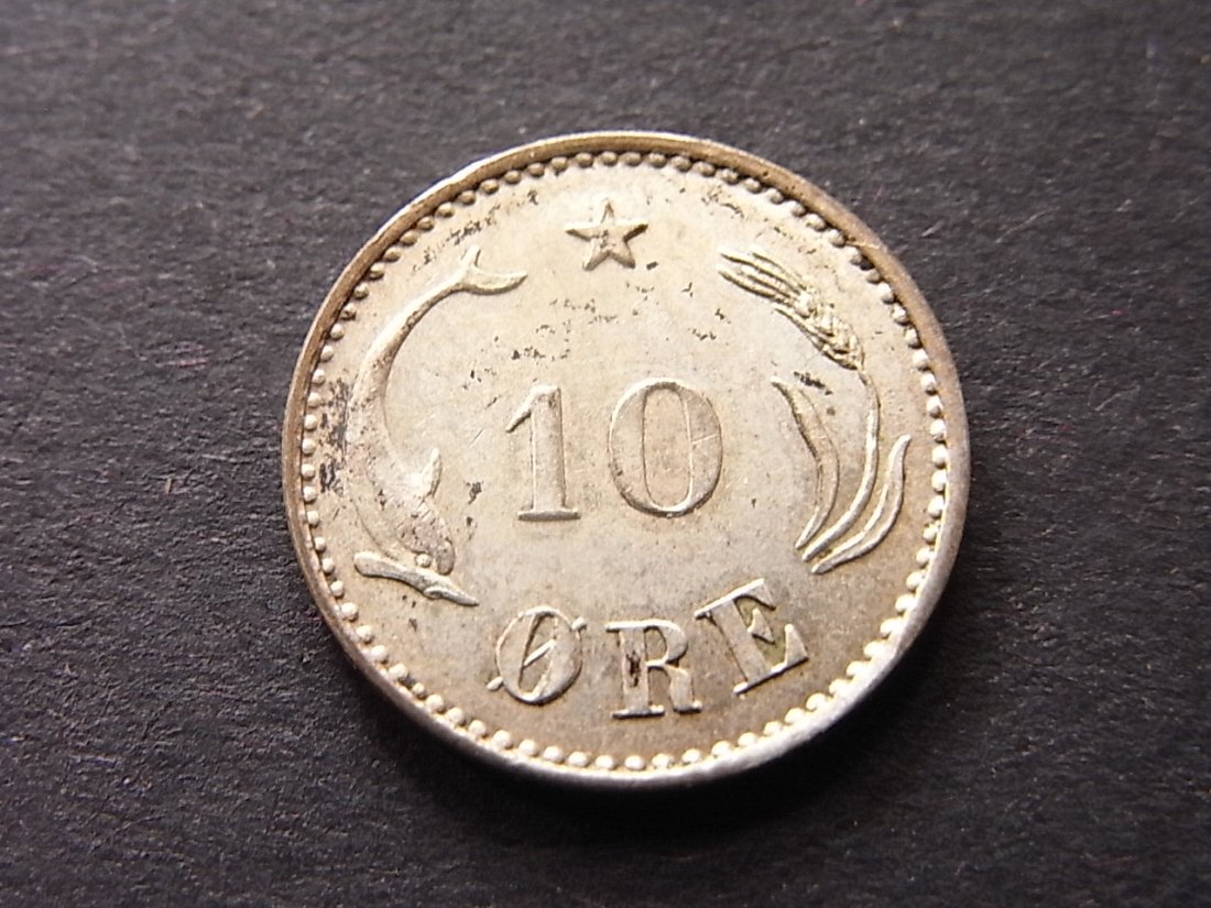  Dänemark 10 Öre 1903 vzgl   