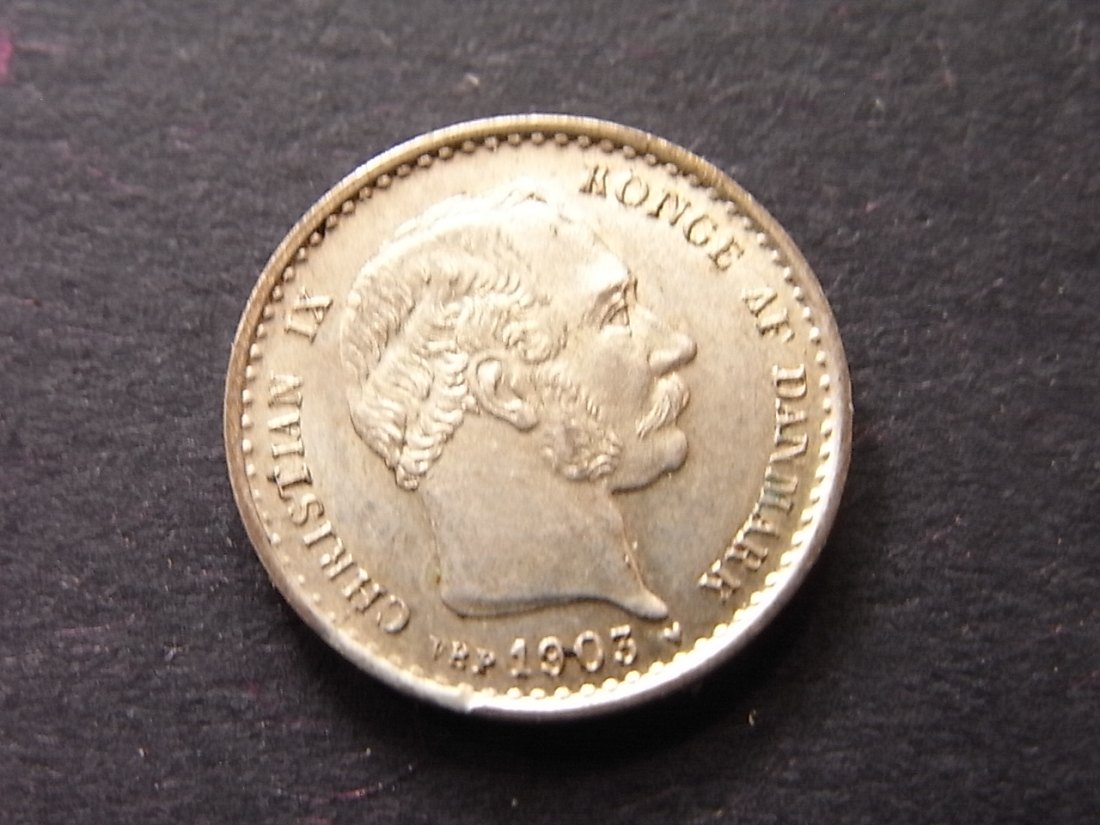  Dänemark 10 Öre 1903 vzgl   