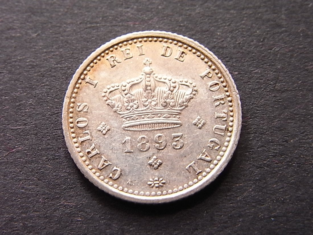  Portugal 50 Reis 1893 unc   