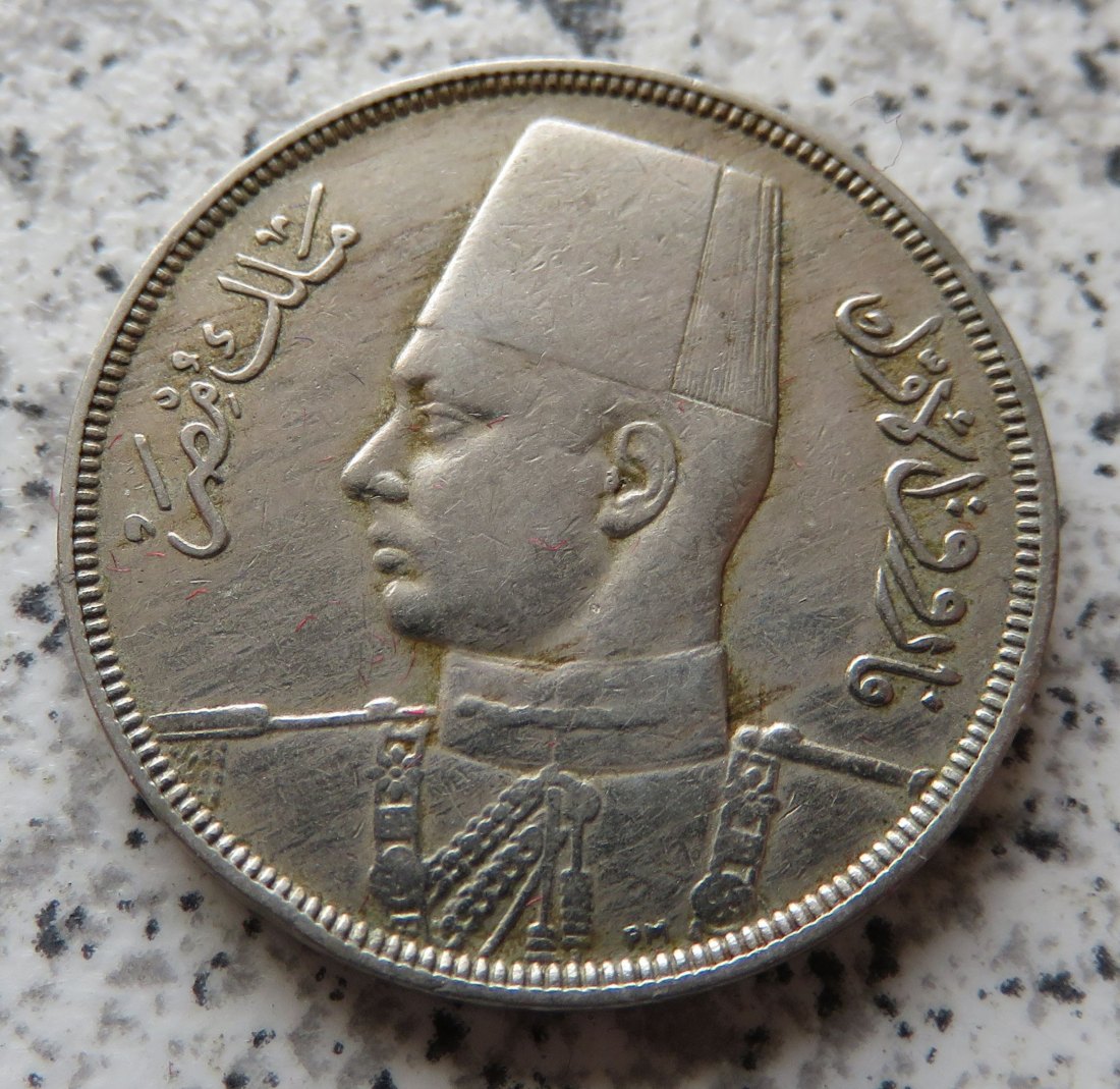  Ägypten 10 Milliemes AH1357 (1938)   