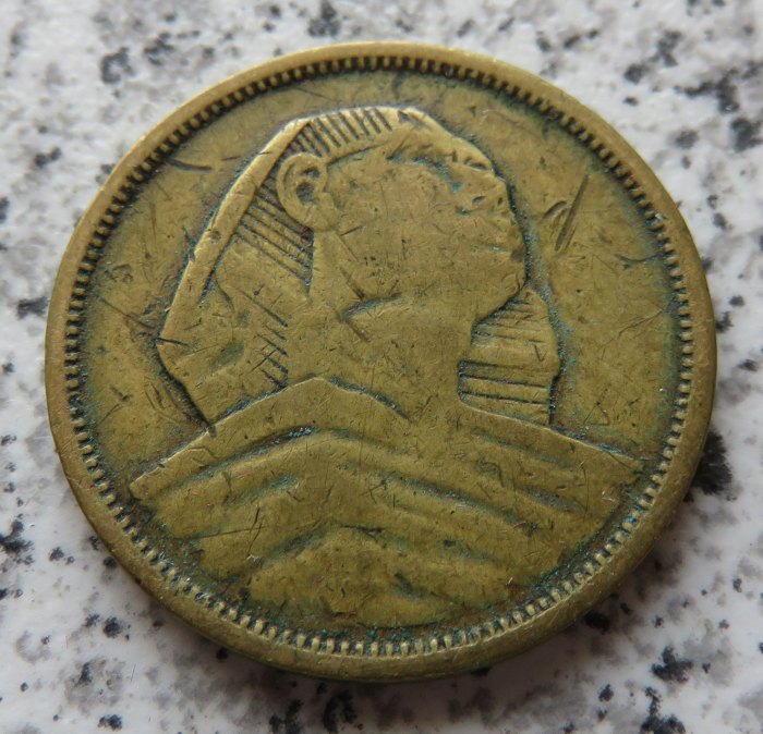  Ägypten 5 Milliemes AH1376 (1957)   