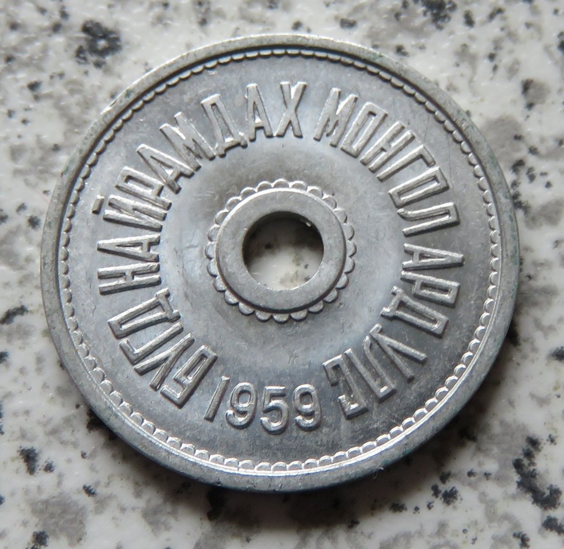  Mongolei 2 Mongo 1959   