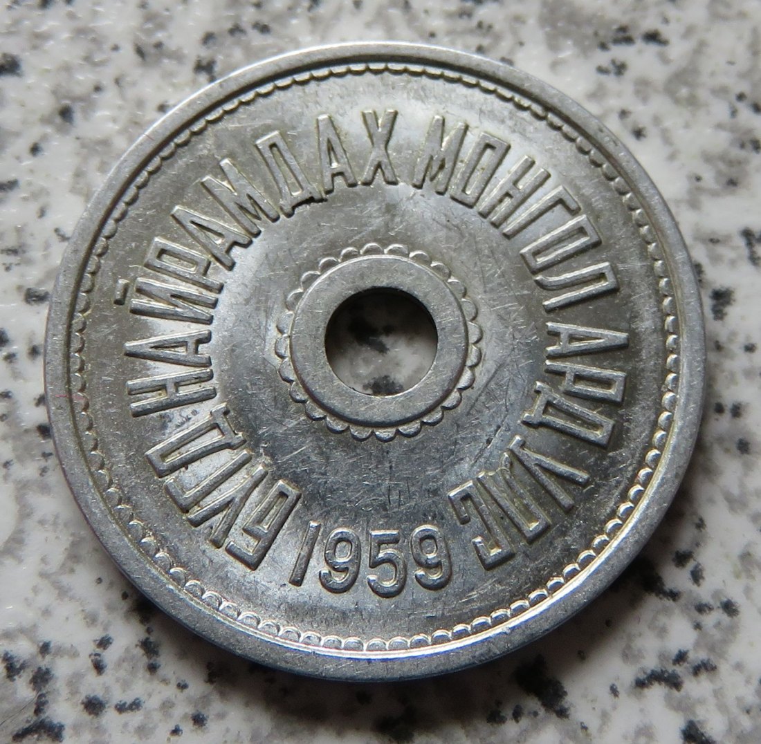  Mongolei 2 Mongo 1959   