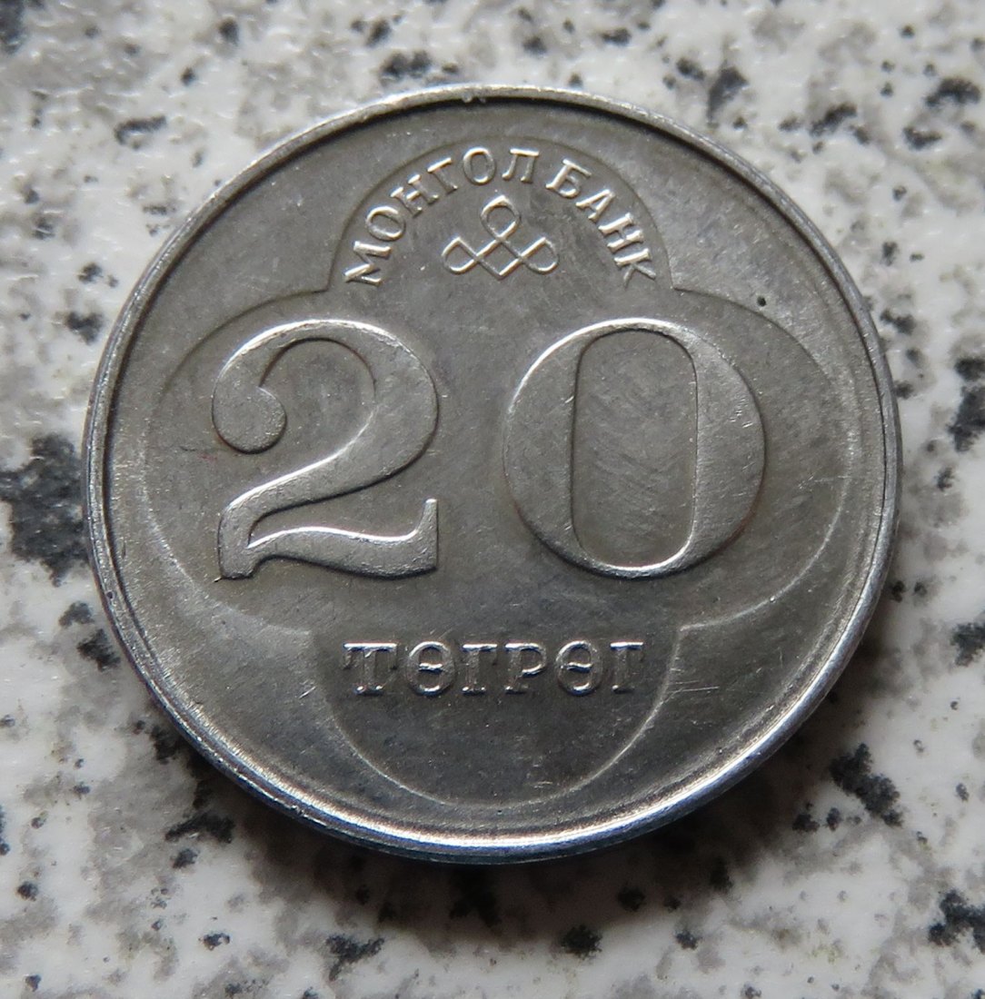  Mongolei 20 Togrog 1994   