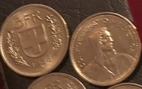  Schweiz 6x5 Sfr 1968 Kursmünze 1974 bis 1982 Gedenkmünzen alle CuNi IV (Münzrahmen)   