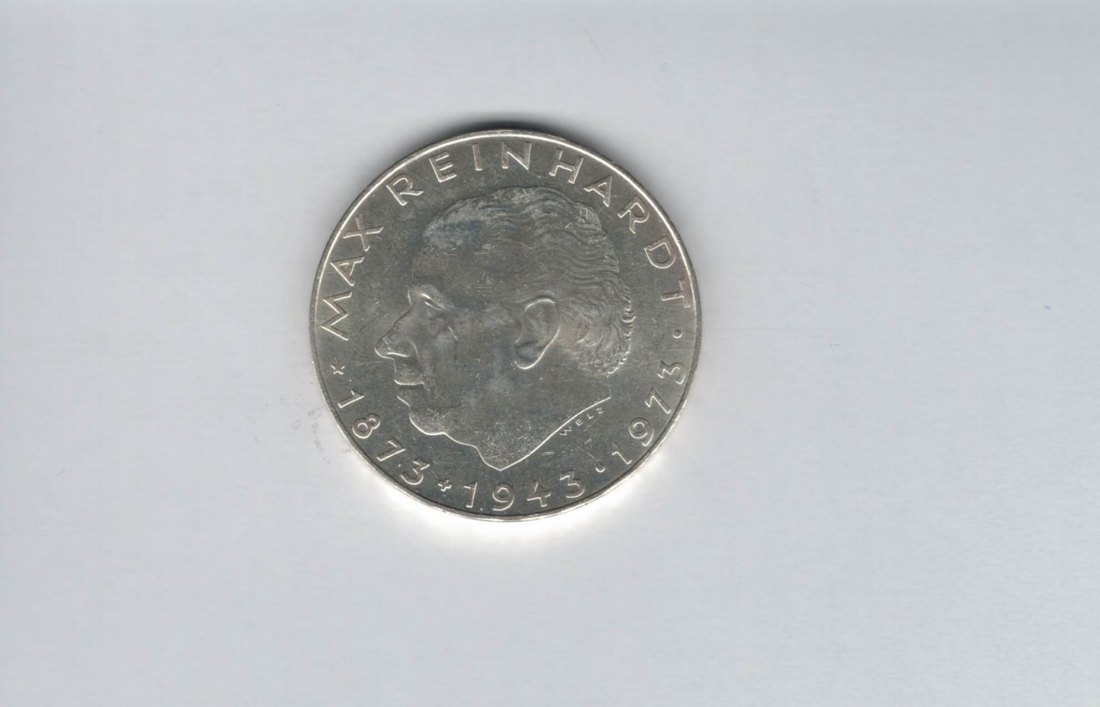  25 Schilling 1973 Max Reinhardt silber 10,4g fein Österreich Spittalgold9800 (04588/19)   