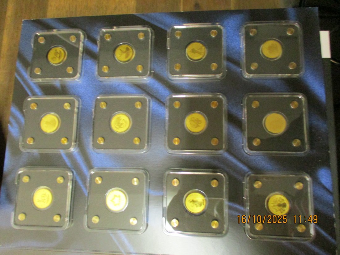  Anlagegold 12 x 1/500 oz - 999er Gold Gewicht: 0,7464g   