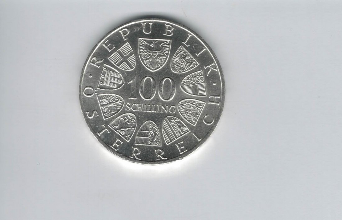 100 Schilling 1979 Festspiel Bregenz silber 15,36g fein Österreich Spittalgold9800 (01914/24   