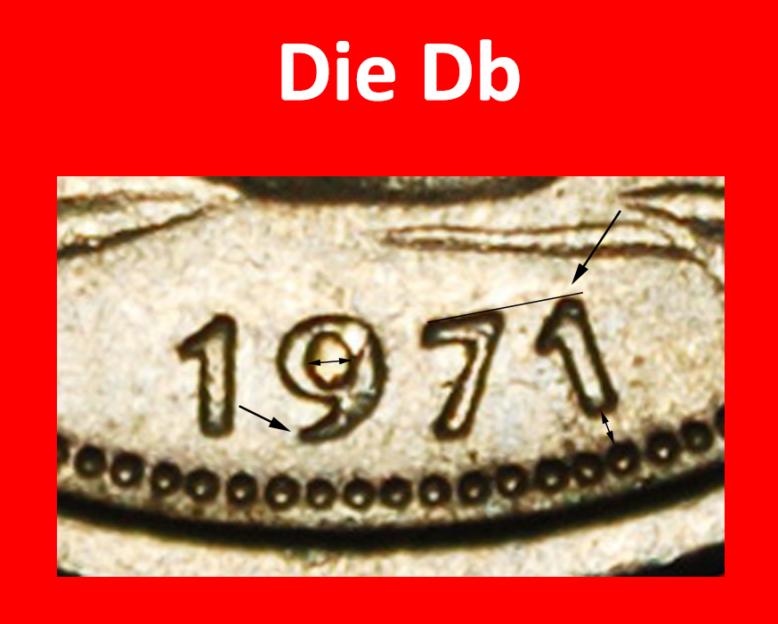 Ⰶ NOT COMMUNIST TYPE (1949-2001): GERMANY★50 PFENNIGS 1971F DISCOVERY! BADEN★LOW START ★ NO RESERVE!