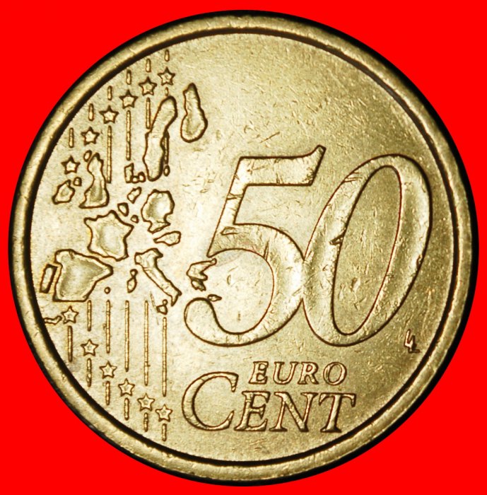  Ⰶ NORDIC GOLD (2002-2025): ITALY ★ 50 EURO CENTS 2002R AURELIUS (161-180)!★LOW START ★ NO RESERVE!   