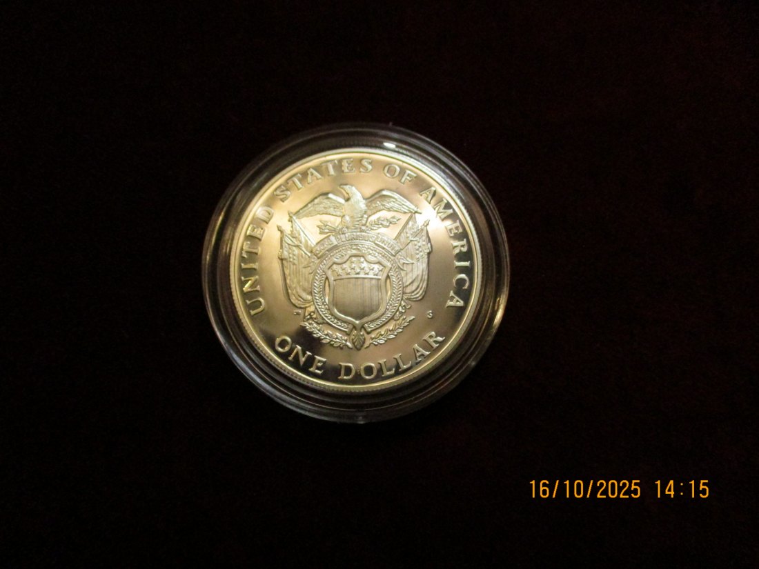  USA 1 Dollar 1994 Silbermünze 900er Silber 26,73g   