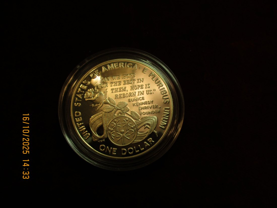  USA 1 Dollar 1995 Silbermünze 900er Silber 26,73g   