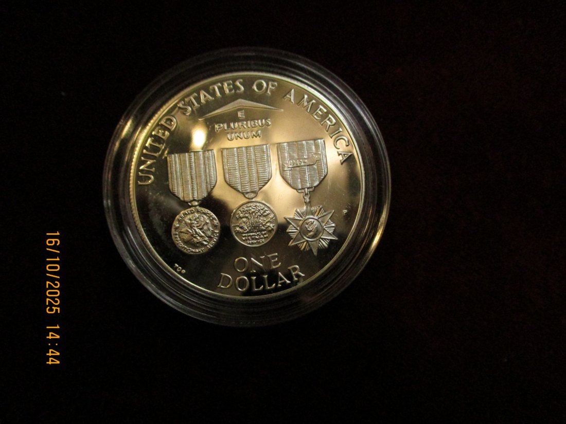  USA 1 Dollar 1994 Silbermünze 900er Silber 26,73g   
