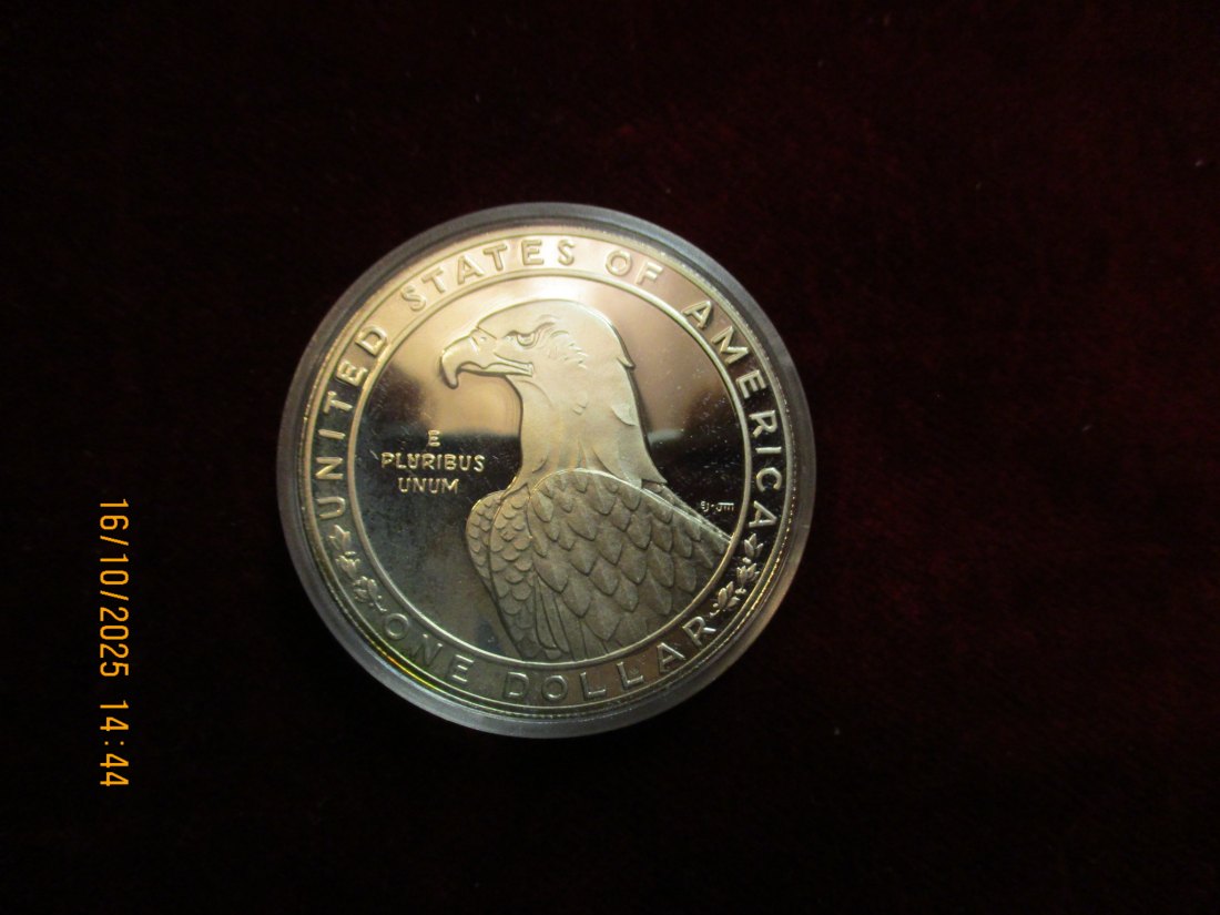  USA 1 Dollar 1983 Silbermünze 900er Silber 26,73g   