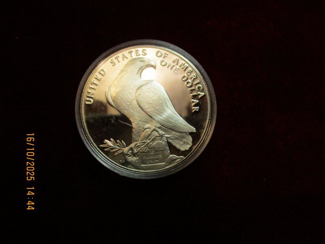  USA 1 Dollar 1984 Silbermünze 900er Silber 26,73g   