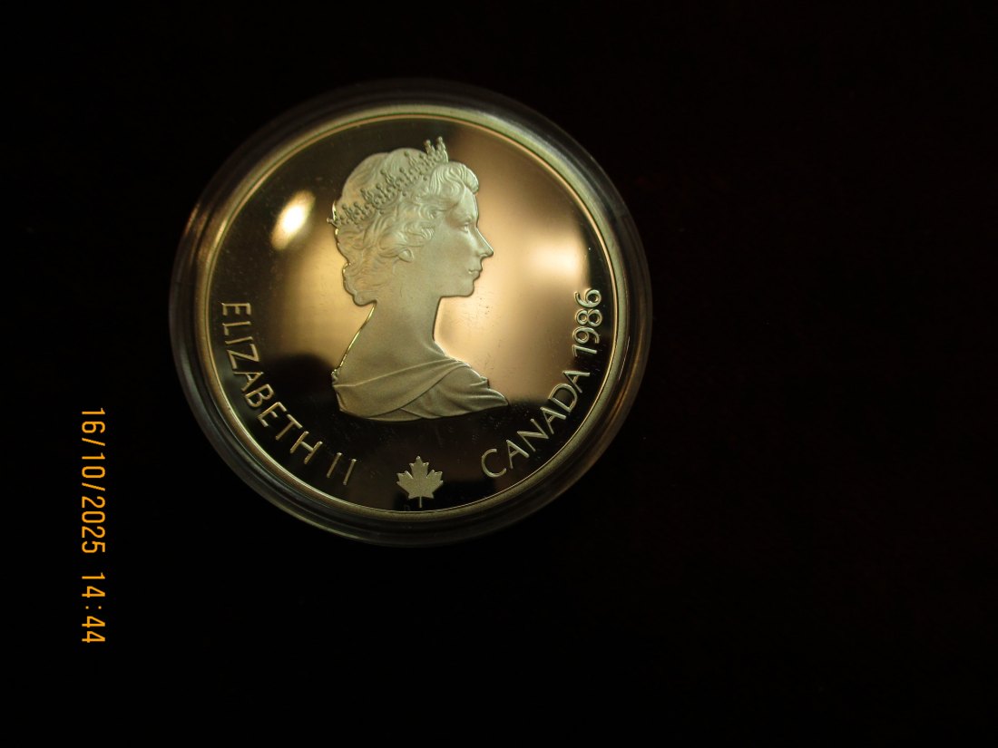  20 Dollars Kanada 1988 Silbermünze 925er Silber 34,1g   
