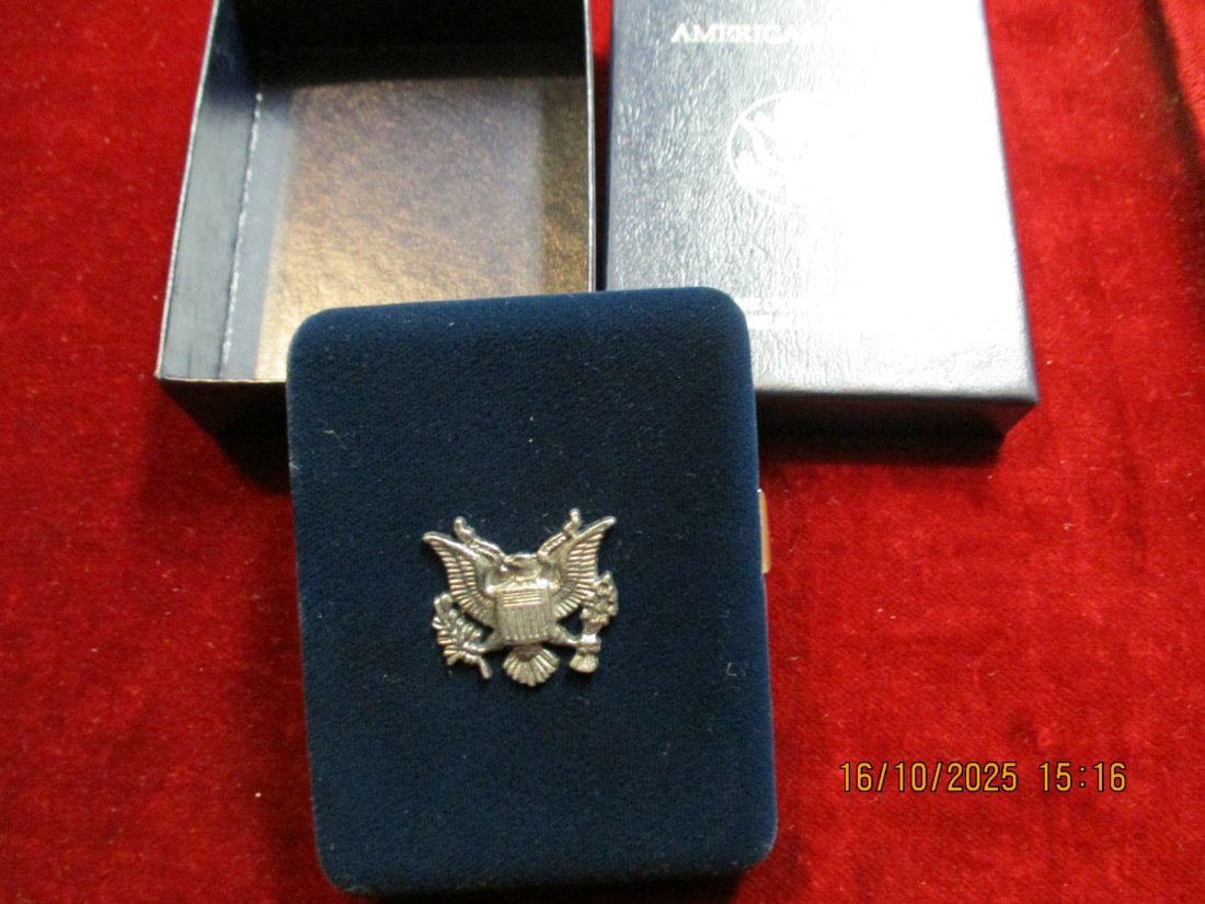  USA 1 Dollar 1996 American Eagle 999er Silber Gewicht: 31,1g   