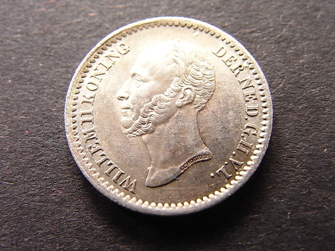  Niederland 10 Cents 1849 vzgl Kr.   