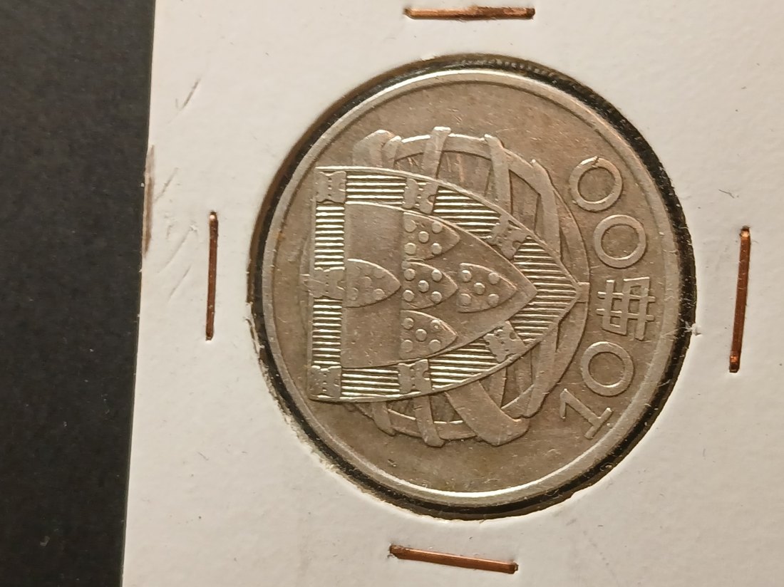  Portugal - 10  Escudos 1932 Silber   