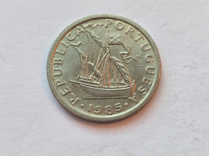 Portugal 2,50 Escudos 1985 VZ